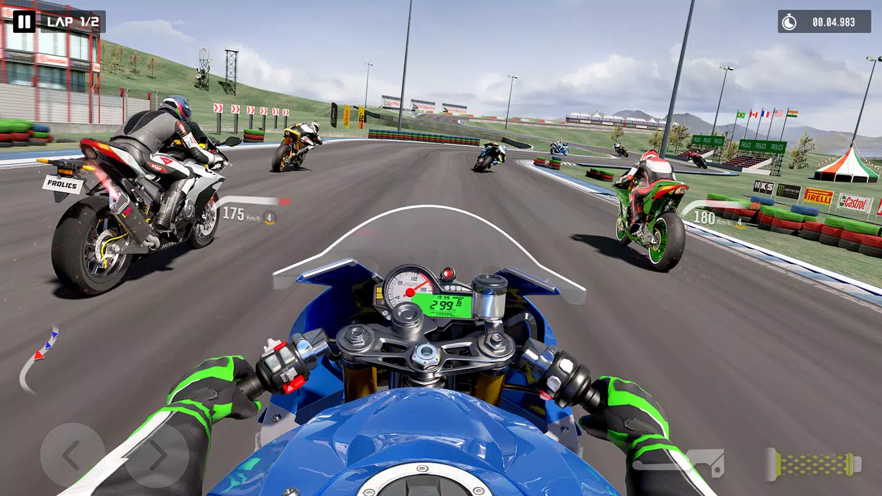 Moto Max: Bike Racing Games 3D Schermafbeelding 3