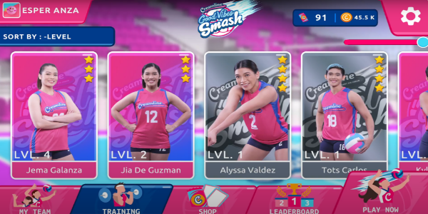 Creamline Good Vibes Smash screenshot 0