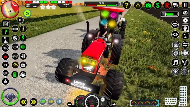 Real Farm Indian Tractor Game屏幕截圖1