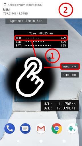 ภาพหน้าจอ Android System Widgets 1