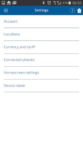 Baxi Thermostat Screenshot 2