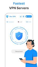 Max Speed VPN Ekran Görüntüsü 1