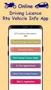 Driving Licence Apply Online ภาพหน้าจอ 0