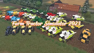 Farm Tractor Simulator 2023 Captura de pantalla 1