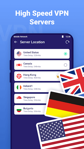 Speed VPN Proxy: Fast, Private ဖန်သားပြင်ဓာတ်ပုံ 2