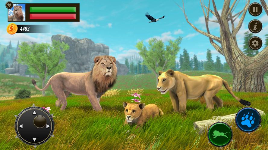 Jungle Kings Kingdom Lion экрана 0