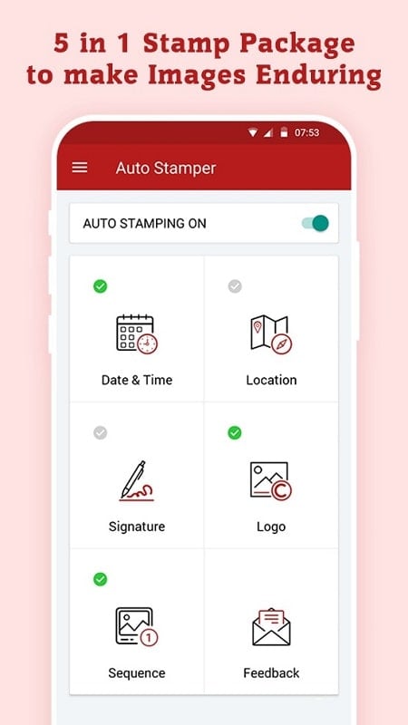 Auto Stamper screenshot 2