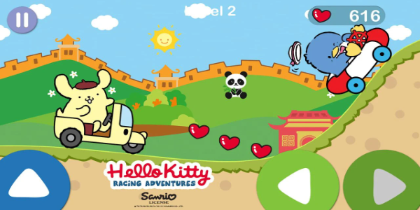 Hello Kitty レーシングアドベンチャースクリーンショット0
