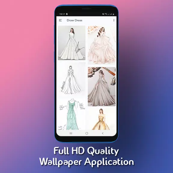 How to Draw Dresses captura de pantalla 0