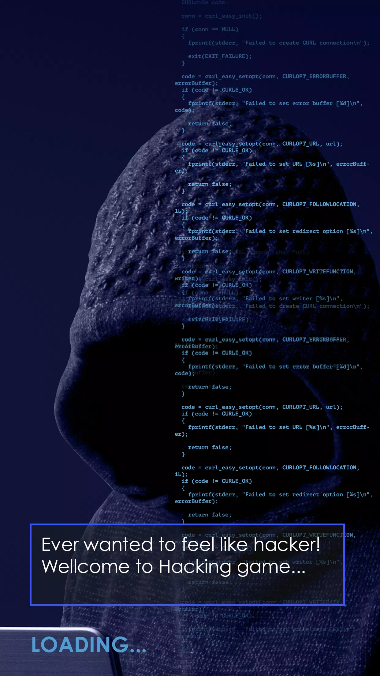 Screenshot Cyber Hacker Bot Hacking Game 0