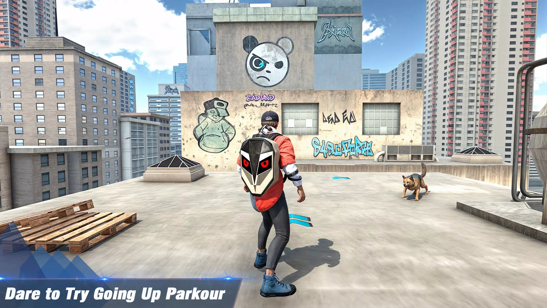 Going Up Parkour Only Rooftopスクリーンショット3