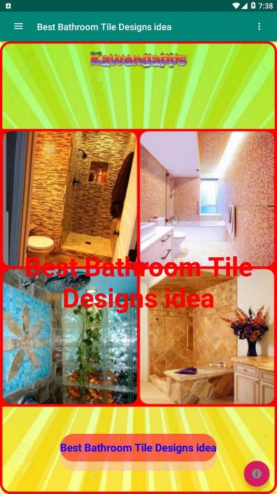 Best Bathroom Tile Designs ide屏幕截圖0