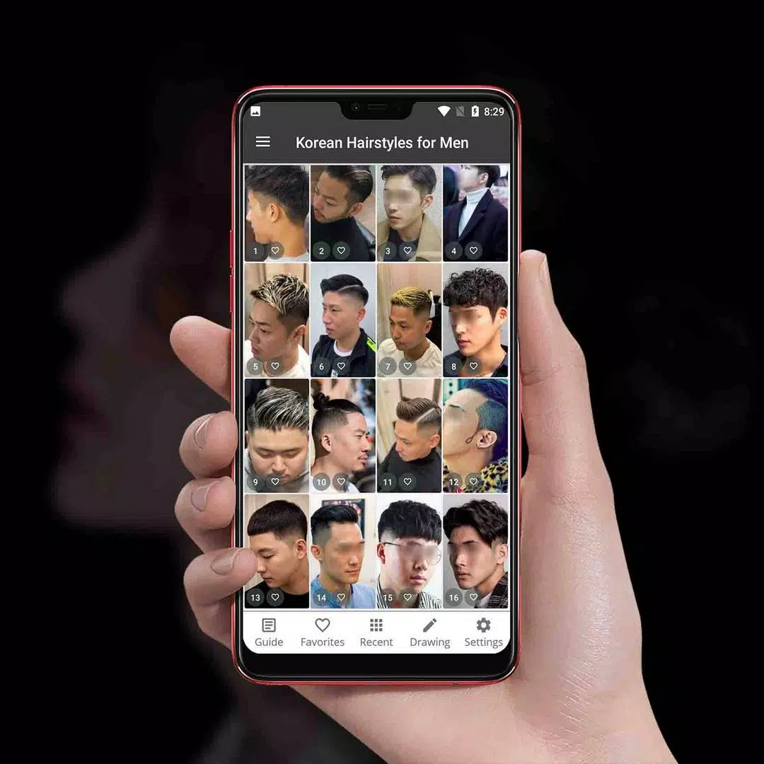 Screenshot Korean Hairstyles for Men 3