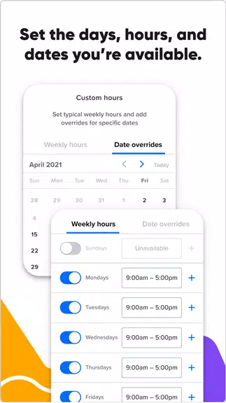 Calendly Mobile ảnh chụp màn hình 2