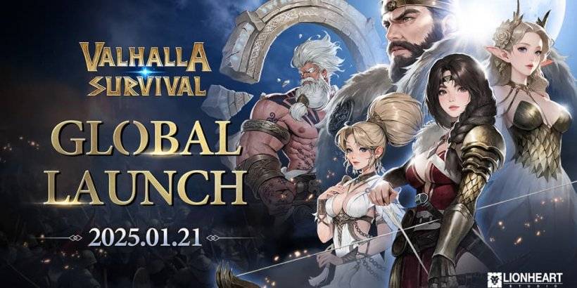 Valhalla Survival, próximo lançamento móvel da Lionheart Studios, agora tem uma data oficial de lançamento