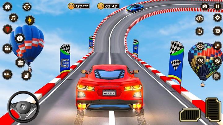 City GT Car Stunts Mega ramps screenshot 3