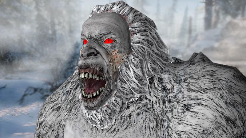 Bigfoot Yeti Hunt & Survival Captura de pantalla 0