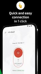 VPN Brazil - get Brazilian IP Screenshot 2