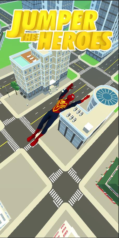 Superhero Flip Jump: Sky Fly Captura de pantalla 0