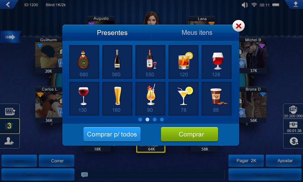 Poker Brasil HD ekran görüntüsü 2