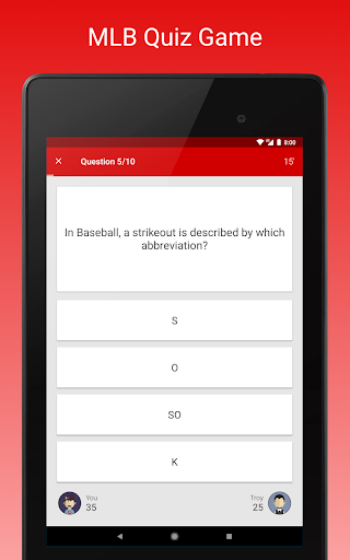 Fan Quiz for MLB экрана 3