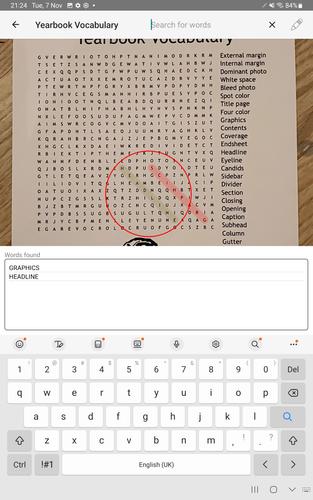 Word Search Scanner and Solver screenshot 0