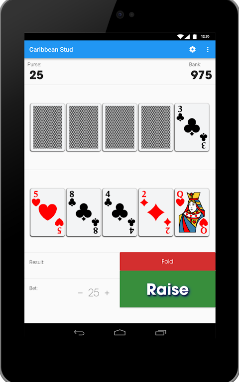 Caribbean Stud - Poker Style Card Game ảnh chụp màn hình 3