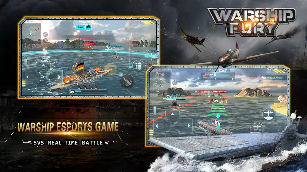 Warship Fury屏幕截圖1