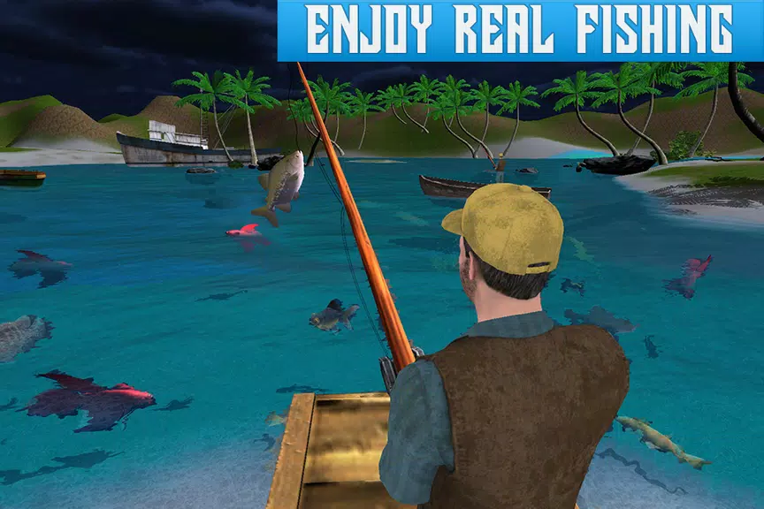 Boat Fishing Simulator Hunting Screenshot 2