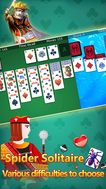 klondike solitaire :card shark Capture d'écran 0