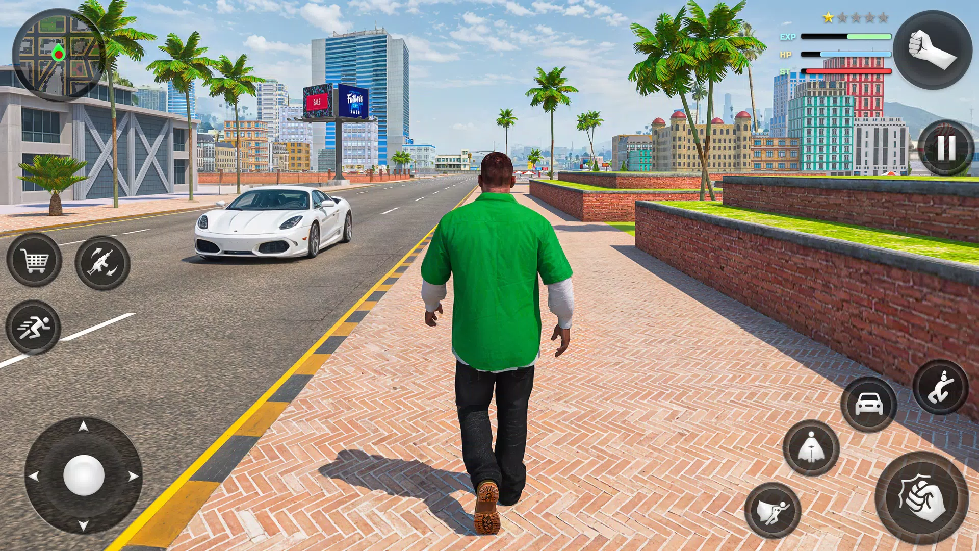 Grand City Thug Crime Games ảnh chụp màn hình 1