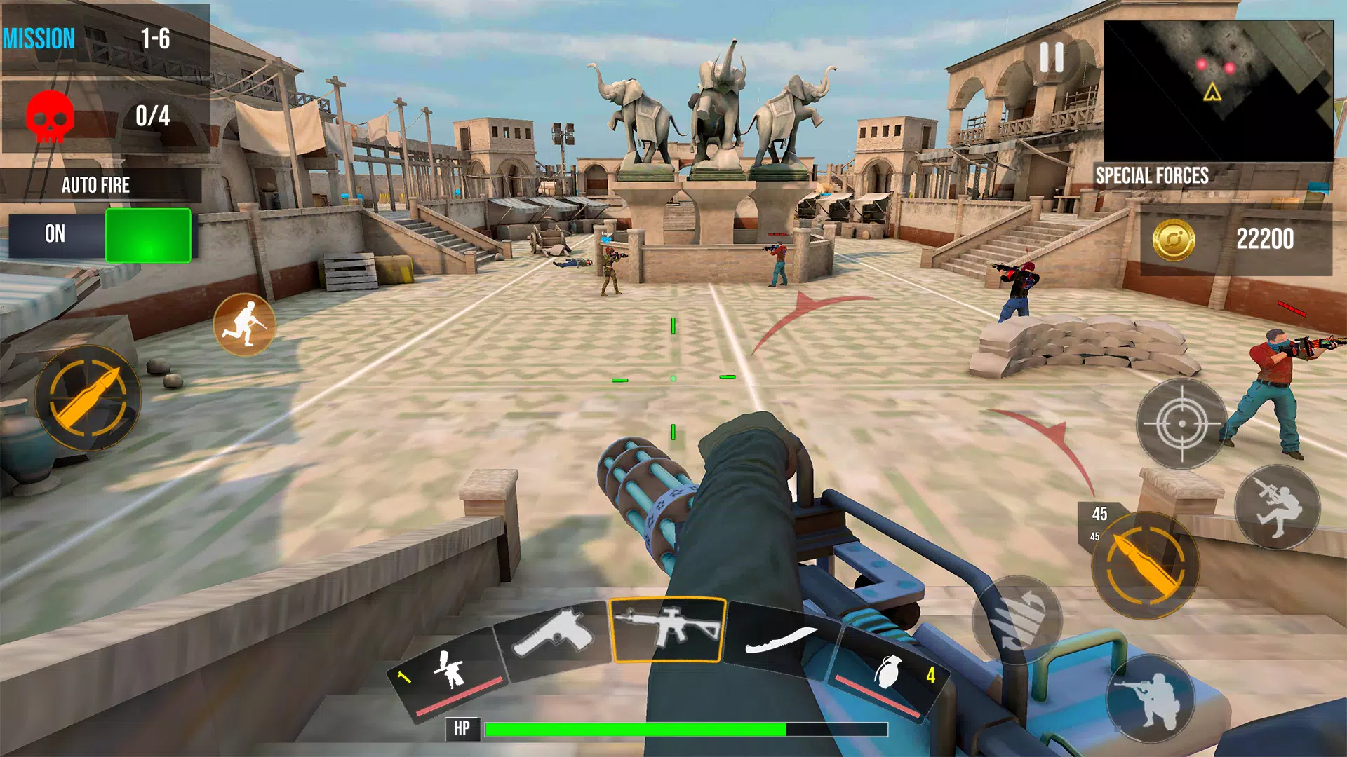 FPS Commando Strike 3D Captura de tela 3