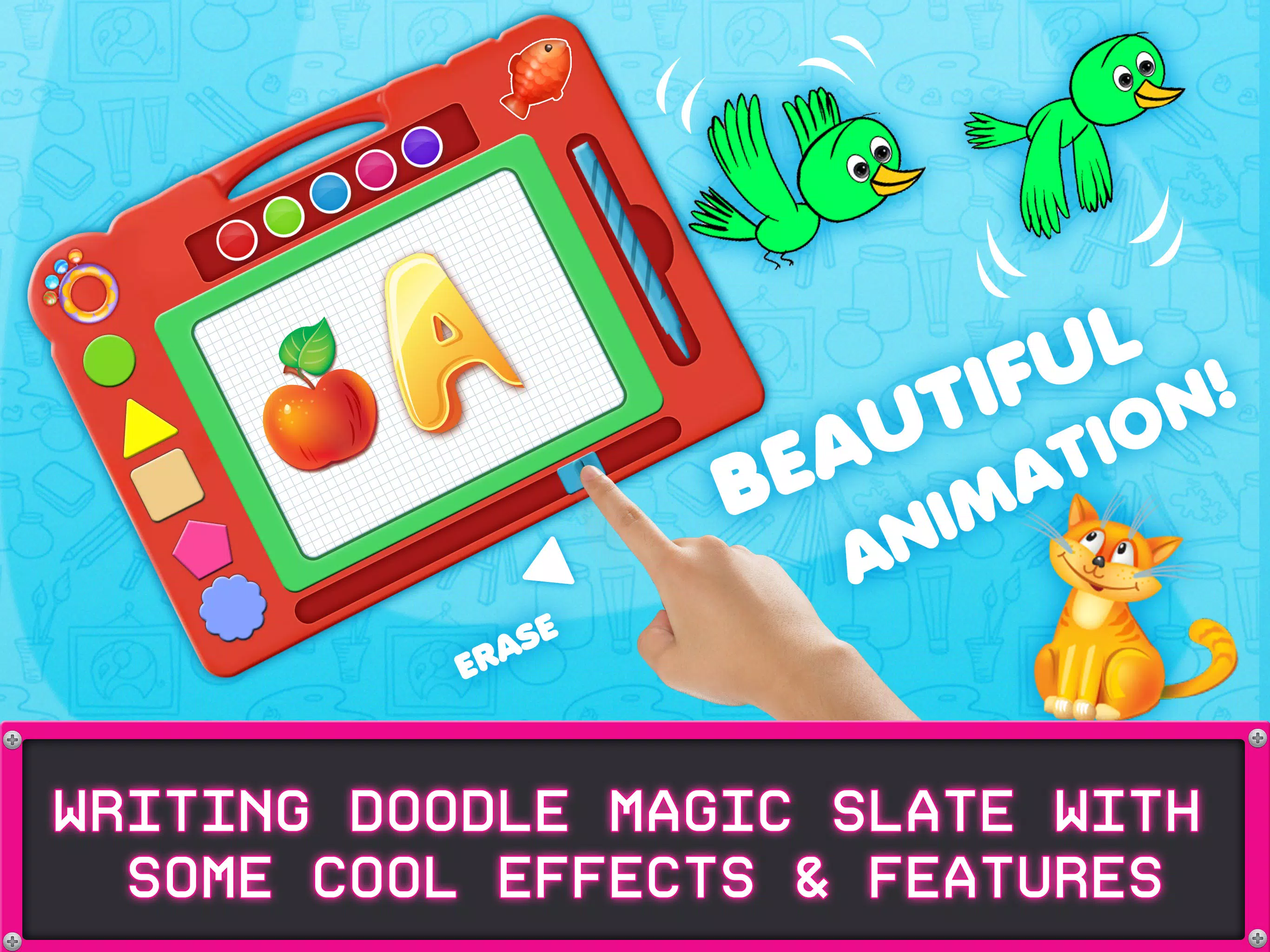 Kids Magic Slate Drawing Pad स्क्रीनशॉट 2