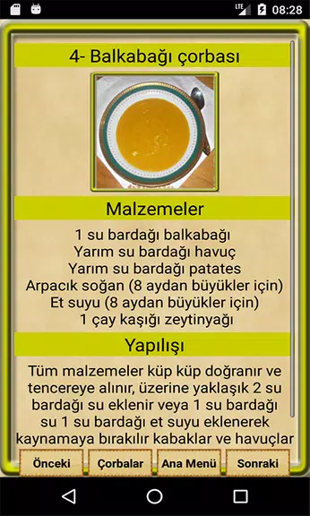 Bebekler İçin Yemek Tarifleri Captura de pantalla 2