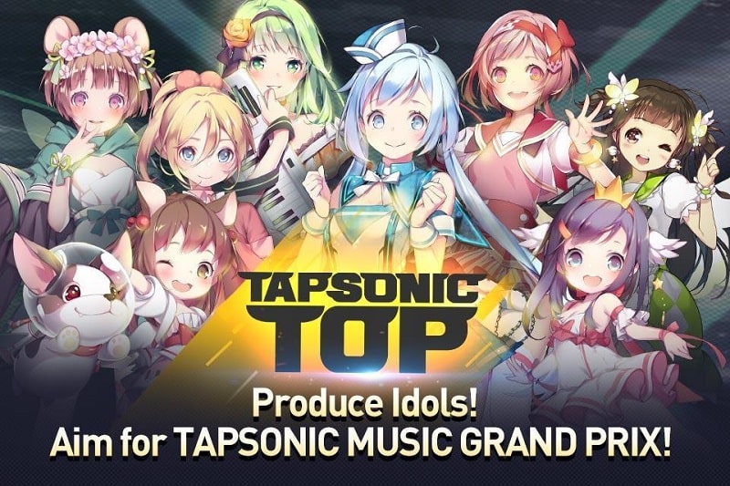 TAPSONIC TOP -Music Grand prix Screenshot 0