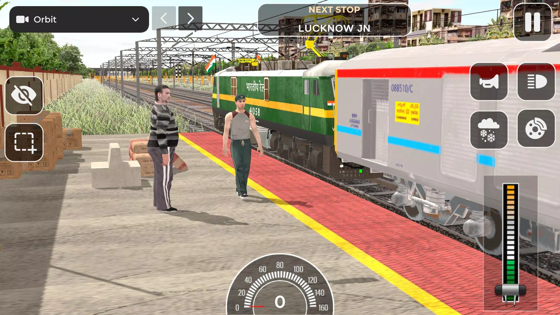 Indian Railway Train Simulator ekran görüntüsü 1