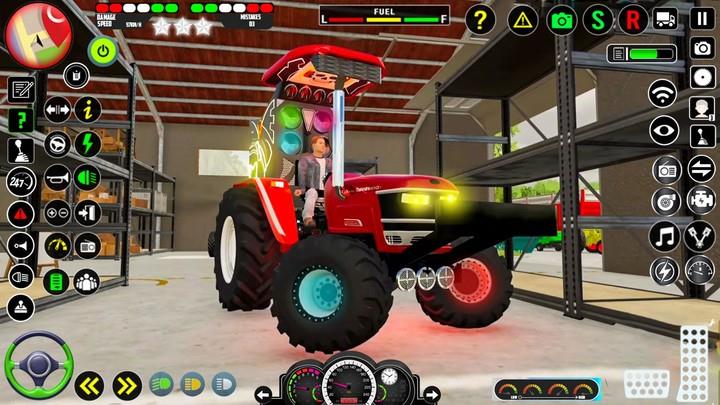 ภาพหน้าจอ Real Farm Indian Tractor Game 2