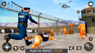 Jail Prison Police Car Chase captura de pantalla 0