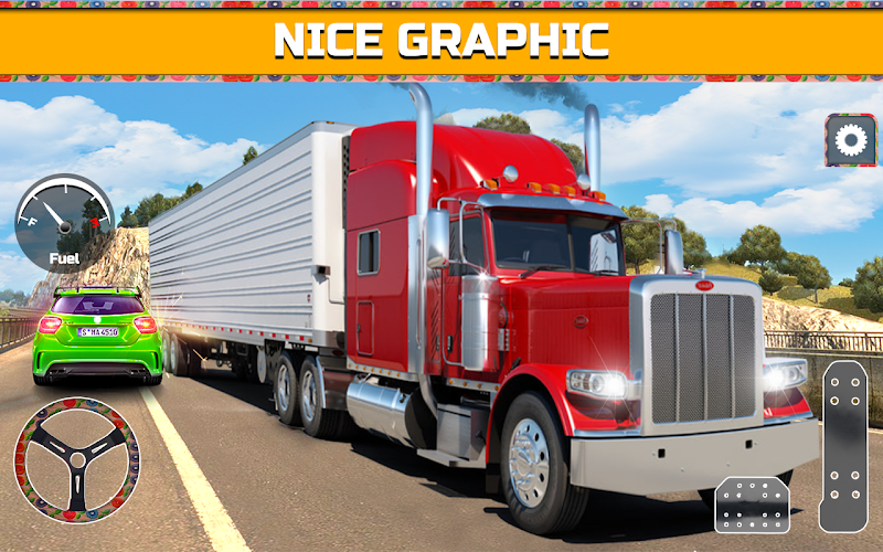 PK Cargo Truck Transport Game ảnh chụp màn hình 2