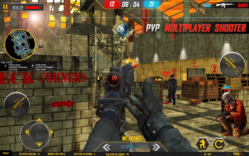 Cover Multiplayer Gun Games 3D ảnh chụp màn hình 2