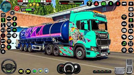 US Oil Tanker Truck Drive Simスクリーンショット0