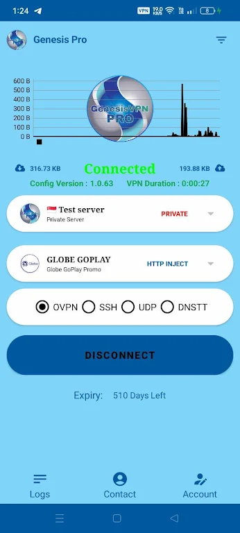 Genesis VPN Pro Ekran Görüntüsü 2