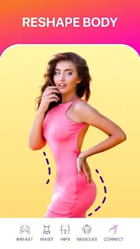 FitPix Retouche corps & visage capture d’écran 0