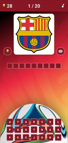 Guess the Soccer Logo Quiz屏幕截圖2