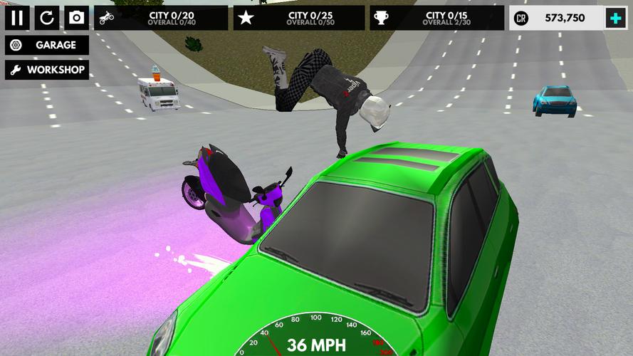 Extreme Bike экрана 2