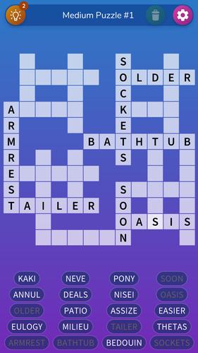 Fill-in Crosswords Unlimited स्क्रीनशॉट 1