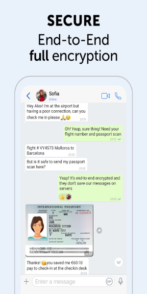 ภาพหน้าจอ Zangi Private Messenger 1