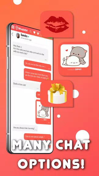 Whatsflirt – Chat and Flirt ảnh chụp màn hình 3