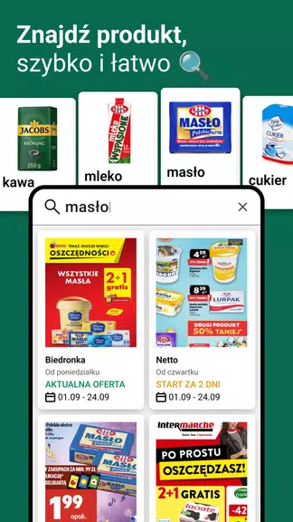 Screenshot Gazetki, promocje Moja Gazetka 2