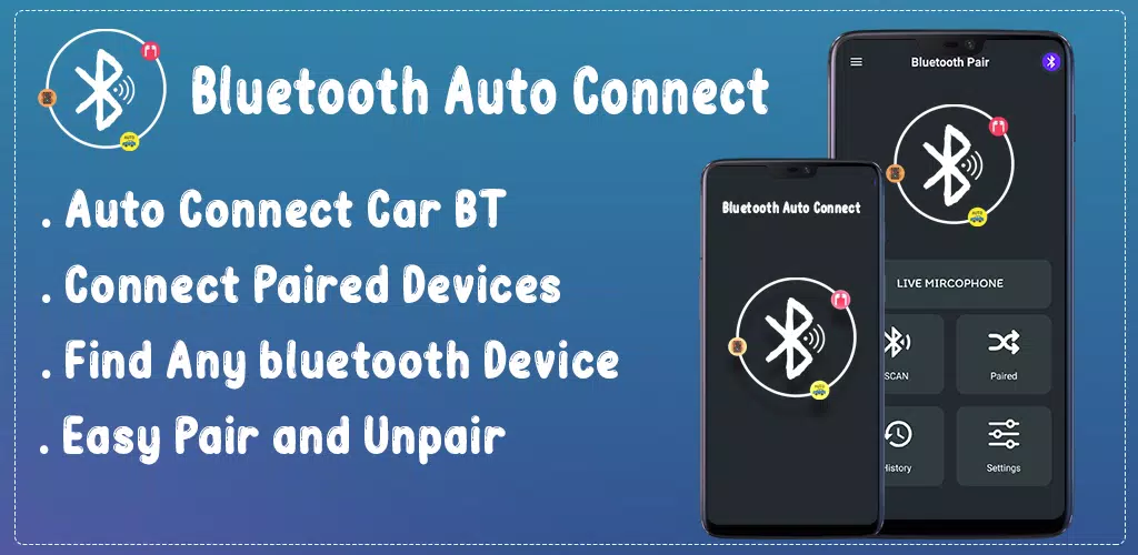 Bluetooth Auto Connect BT Pair ကိုဖန်သားပြင်0